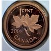 Image 1 : Canada - 1 Cent - 2005 - PROOF