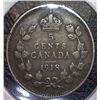 Image 1 : Canada - 5 Cent - 1918 - Circulated