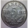 Image 1 : Canada - 5 Cent - 1922 - Circulated