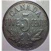 Image 1 : Canada - 5 Cent - 1927 - Circulated