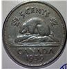 Image 1 : Canada - 5 Cent - 1939 - Circulated