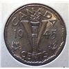 Canada - 5 Cent - 1945 - Circulated