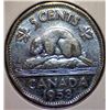 Image 1 : Canada - 5 Cent - 1953 - Shoulder Fold - Circulated