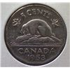 Image 1 : Canada - 5 Cent - 1953 - No Shoulder Fold - Circulated