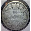 Image 1 : Canada - 10 Cents - 1901 - Circulated
