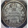 Image 1 : Canada - 10 Cents - 1902 - Circulated