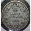 Image 1 : Canada - 10 Cents - 1907 - Circulated