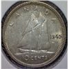 Image 1 : Canada - 10 Cents - 1945 - Circulated