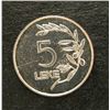 Image 1 : Albania - 5 Leke - Uncirculated