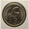 Image 1 : Falkland Islands - 5 Pence - Uncirculated
