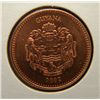 Image 2 : Guyana - $5.00 - Uncirculated