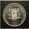 Image 2 : Somalia - 10 Shillings - Year of Tiger - Uncirculated