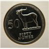 Image 1 : Zambia - 50 Ngwee - Uncirculated