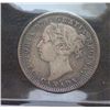 Image 2 : Canada - 10 Cents - 1885 - Obverse #5 - ICCS - F-15