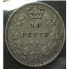 Image 1 : Canada - 10 Cents - 1901- ICCS - VF-20