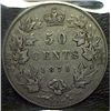 Image 1 : Canada - 50 Cents - 1871H - ICCS - VF-20