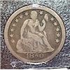 Image 1 : USA - 10 Cents - 1850 - ICCS - VG-8