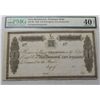 Image 1 : New Brunswick, Treasury Note - Rare - $10.00 - 1805 - PMG - EF-40