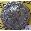 Image 1 : Antoninus Pius - Rev; Pax standing holding olive branch & scepter (159-160 AD)