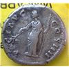 Image 2 : Antoninus Pius - Rev; Pax standing holding olive branch & scepter (159-160 AD)