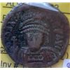 Byzantine - Maurice Tiberius - 582-602 AD - Follis - Cyzicus Mint
