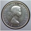 Image 2 : Canada - 50 Cents - 1957 - Uncirculated