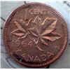 Image 1 : Canada - 1 Cent - 1964 - Red - ICCS - MS-65