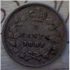 Image 1 : Canada - 5 Cents - 1886 - Small 6 - ICCS - VF-20