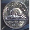 Image 1 : Canada - 5 Cents - 1964 - Extra Waterline - ICCS - MS-63 - Inv#63-01