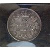 Image 1 : Canada - 10 Cents - 1885 - Obverse #5 - ICCS - F-15