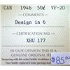 Image 3 : Canada - 50 Cents - 1946 - Design in 6 - ICCS - VF-20