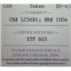 Image 3 : Token - Lower Canada - LC56B1; BR#1004 - ICCS - EF-45