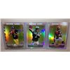 Image 1 : Lot of 3 2013 Topps Chrome Football Rookie Refractors - Geno Smith, Bernard