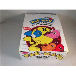 1980 Fleer Pac-Man Empty Box