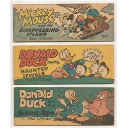 1950 Walt Disney Wheaties Cereal Premiums Comics Lot of 3