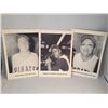 Image 1 : Lot of 3 Early 1960's Pittsburgh Pirates Picture Pack Photos w/Clemente