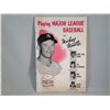 Image 1 : 1957 Playing Major League Baseball by Mickey Mantle Book