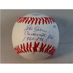 Leo "Chico" Cardenas Signed Baseball