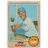 Image 1 : 1968 Topps Ernie Banks