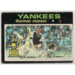 1971 Topps Thurman Munson