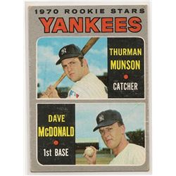 1970 Topps Thurman Munson Rookie Card