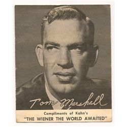 1959/60 Kahns Tom Marshall