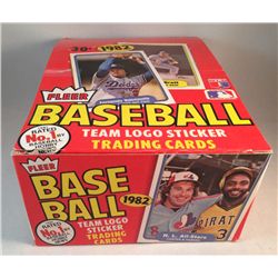1982 Fleer Baseball Empty Box