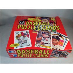 1982 Donruss Baseball Empty Box