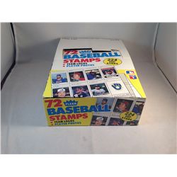 1983 Fleer Baseball Stamps Empty Box