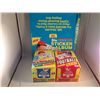 Image 1 : 1981 Topps Baseball & Football Stickers Empty Boxes