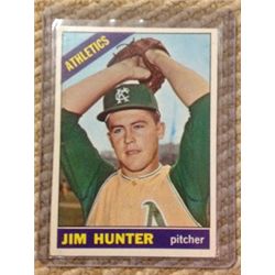1966 Topps Jim "Catfish" Hunter