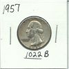 Image 1 : 1957 Silver Washington Quarter