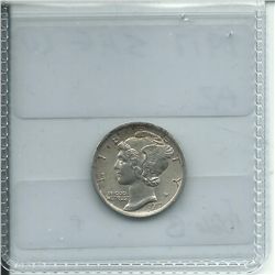 1917 Mercury Dime Semi Key Date