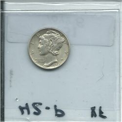 1942 Mercury Dime